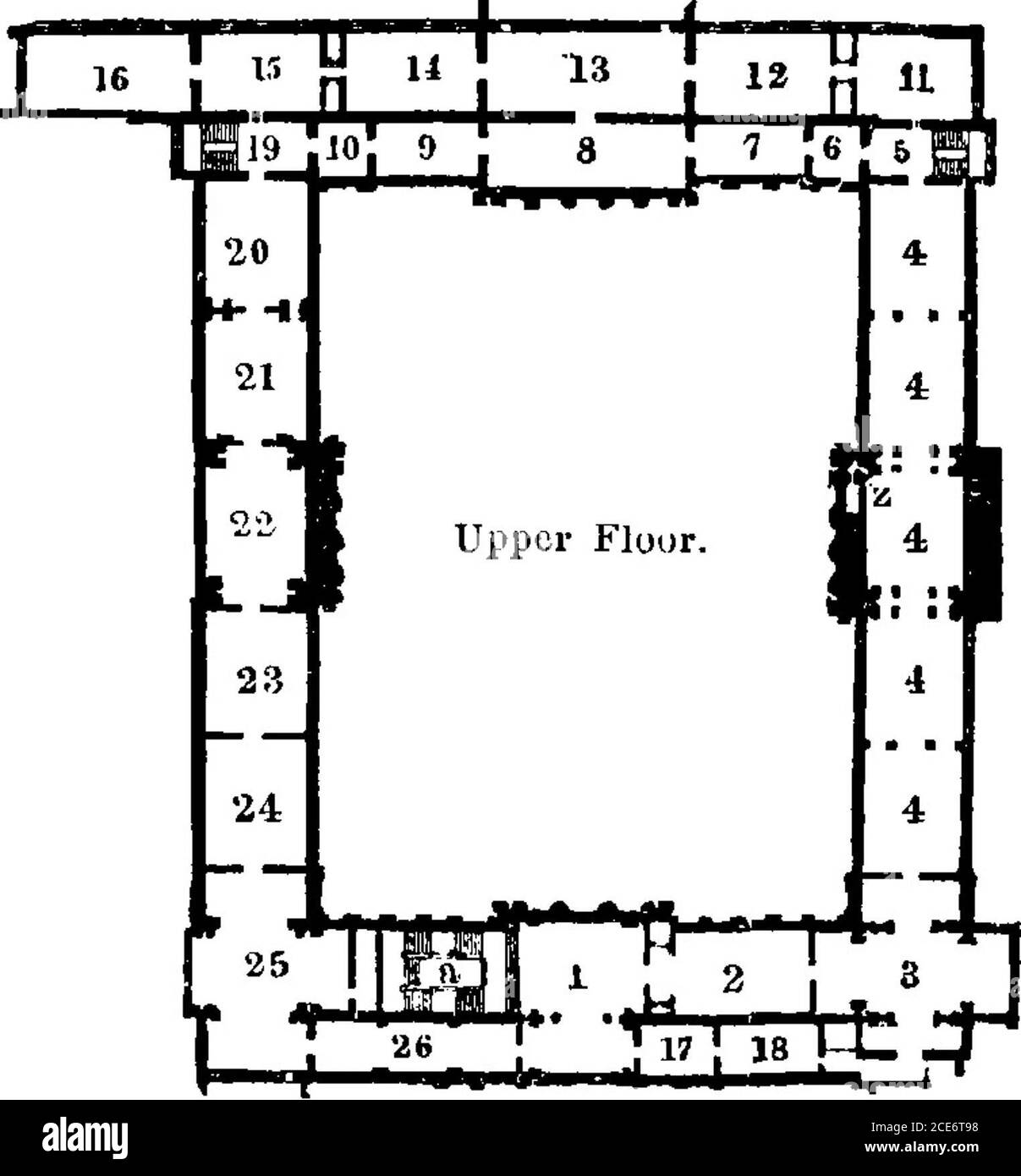 . Londra e i suoi dintorni, comprese le escursioni a Brighton, l'Isola di Wight, ecc.: manuale per i viaggiatori . ite, basalto, alabastro, e altri materiali. Il - 22. IL BRITISH MUSEUM. 225 vestibolo dell'Egitto settentrionale (PI. 28) contiene antichità del periodo abbracciate dalle prime dodici dinastie, e in particolare quella della quarta dinastia (circa 3000 a.C.), quando l'Egitto godette di un altissimo grado di civiltà. Sopra la porta si trova un calco in gesso della testa della colossale figura settentrionale di Ramses a Ipsambul. Di fronte al vestibolo settentrionale si trova una scala (PI. 29) fino al piano superiore. Foto Stock