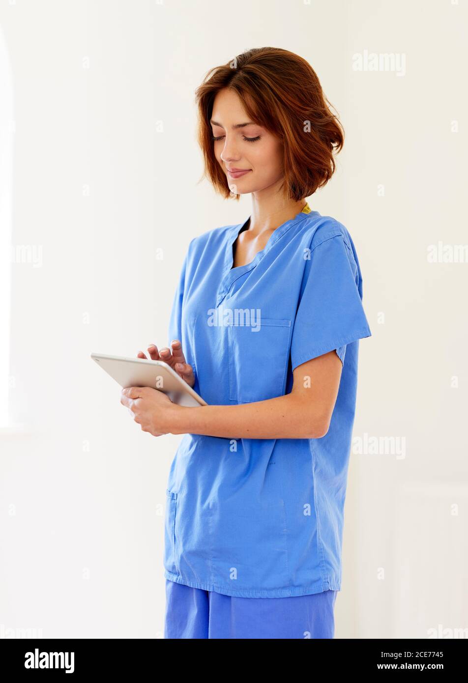 Ritratto di un infermiere Foto Stock