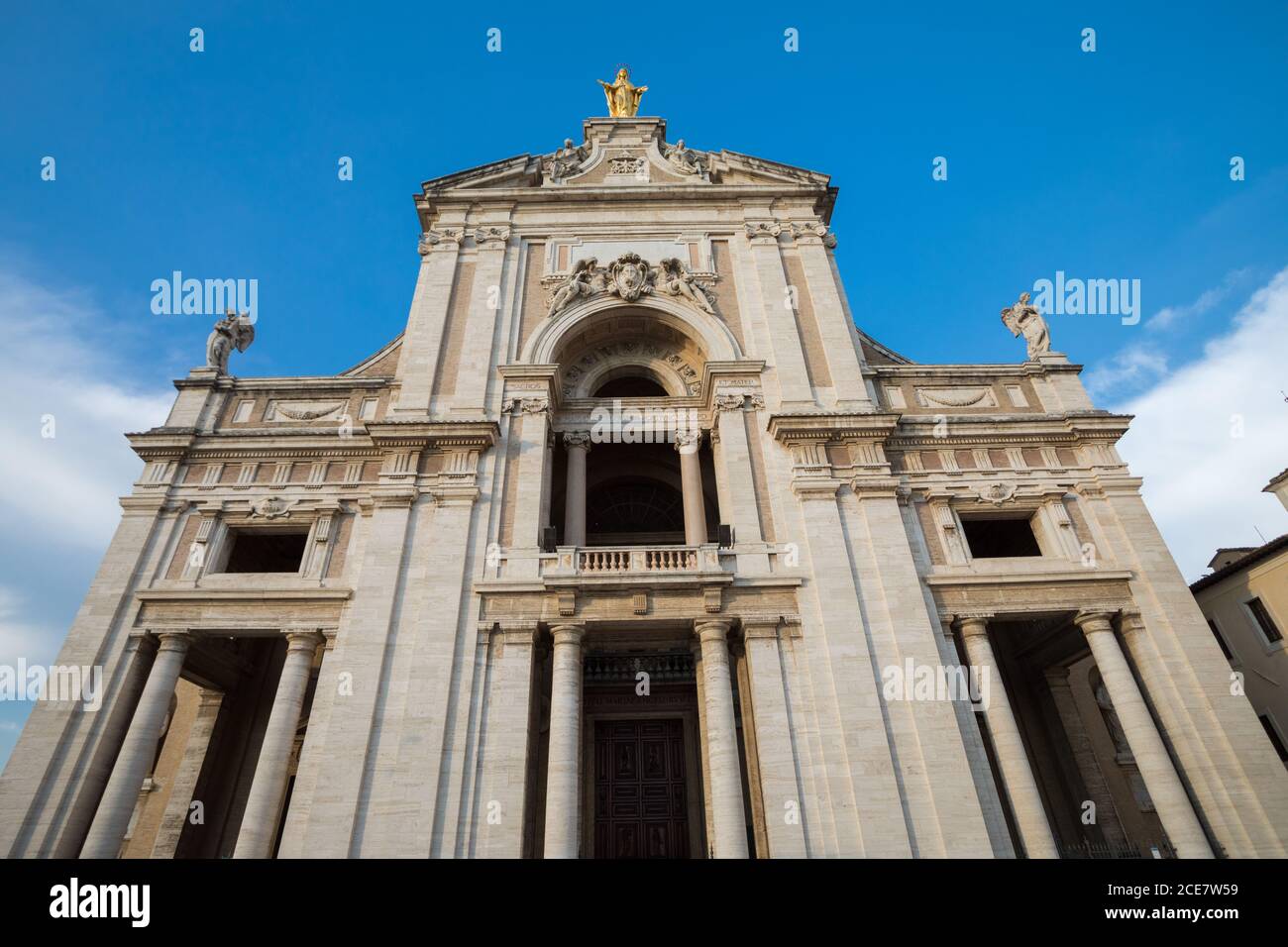 Porziuncola, Basilica di Santa Maria degli Angeli Foto Stock