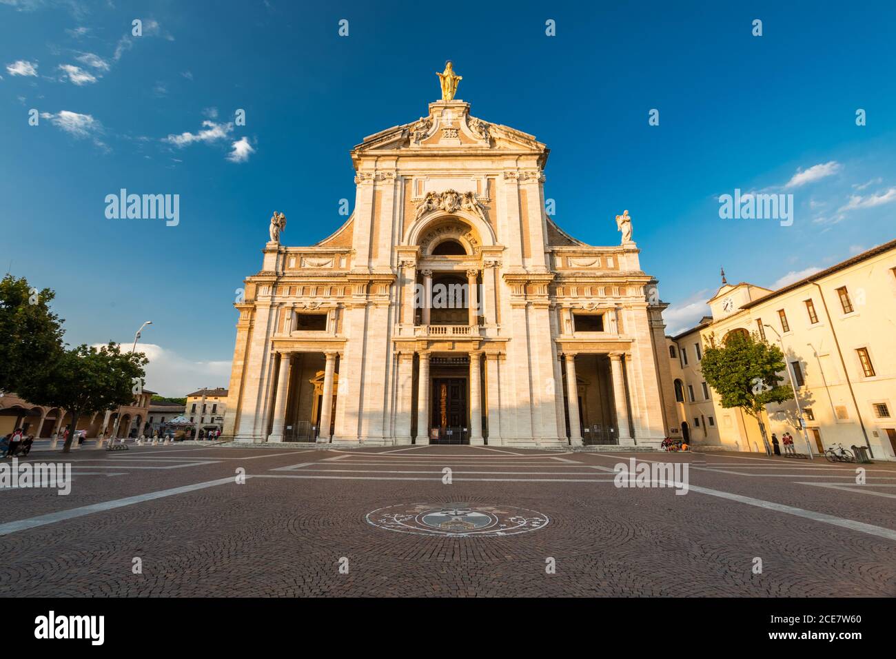 Porziuncola, Basilica di Santa Maria degli Angeli Foto Stock