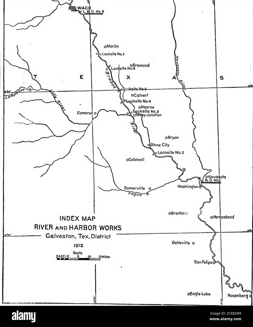 . Indice ai rapporti del capo degli ingegneri, Esercito degli Stati Uniti (compresi i rapporti delle Commissioni del canale Istmo, (1899-1914) 1866-1912 ... . INDICE MAPPA FIUME E PORTO OPERE Galveston, Tex.Disfrict 1912 3 fogli. J [flplanatfonltc.] KIVEE E HAKBOB LAVORANO. 733 Dipartimento di guerra corpo di ingegneri. Esercito degli Stati Uniti. INDEX MAP RIVER AND HARBOUR WORKS Galveston, Tex, District  Scutefij-Azio S 10 ISMilea oEoqleLake J Rognbenj ( 3 fogli, 734 INDICE DELLE RELAZIONI, CAPO DEGLI INGEGNERI, U. S. ARMY, 1866-1912. Corpo degli ingegneri del dipartimento di guerra, esercito degli Stati Uniti Foto Stock