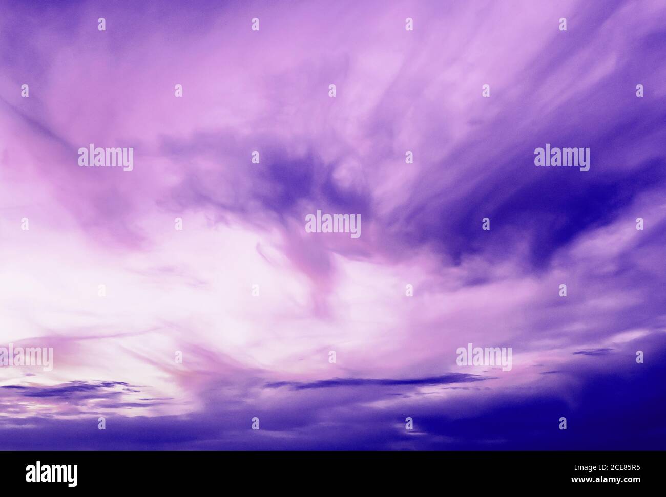 Estate Cielo e nubi atmosfera Foto Stock