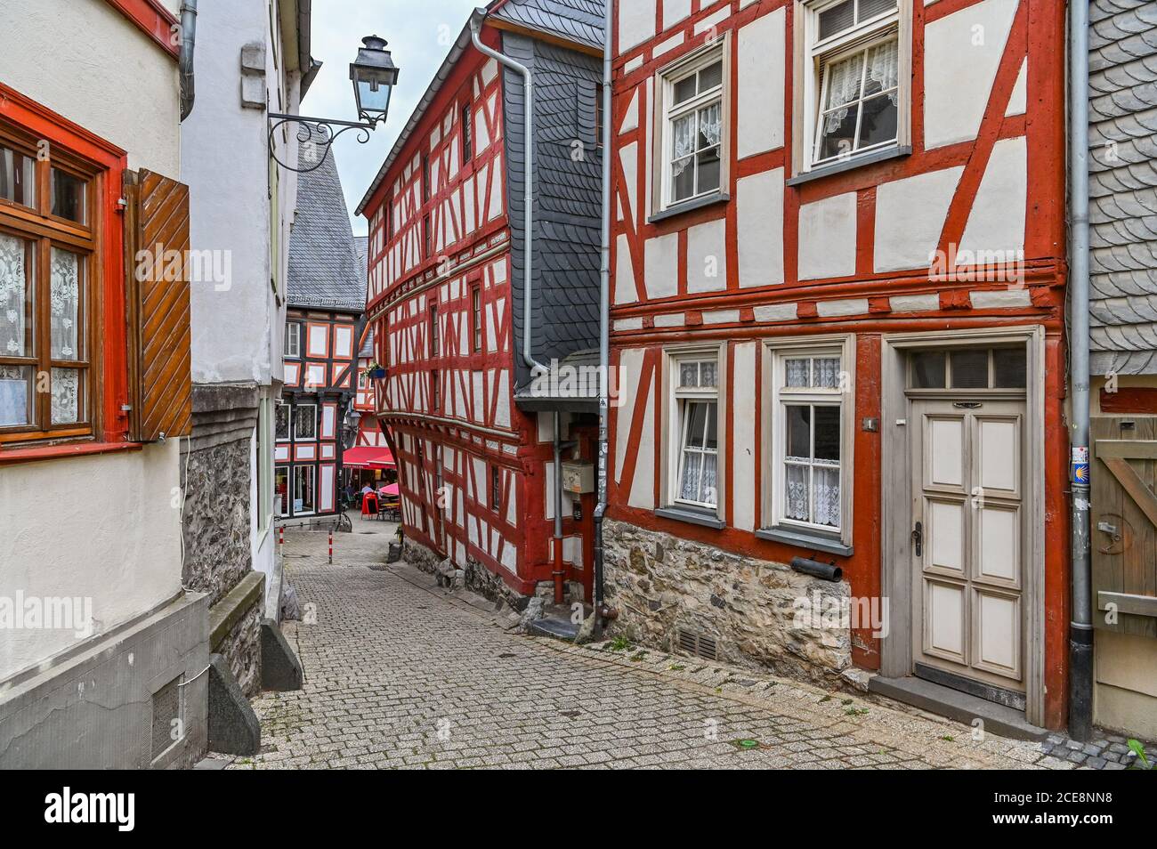 Limburg Altstadt, Assia, Germania Foto Stock