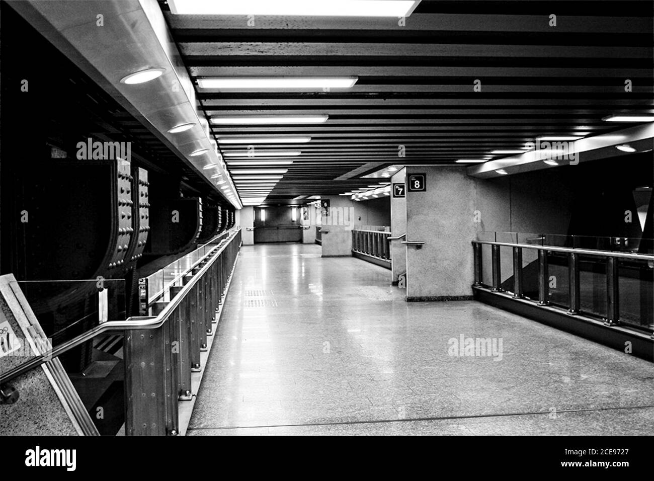 Stazione ferroviaria di Bruxelles Foto Stock