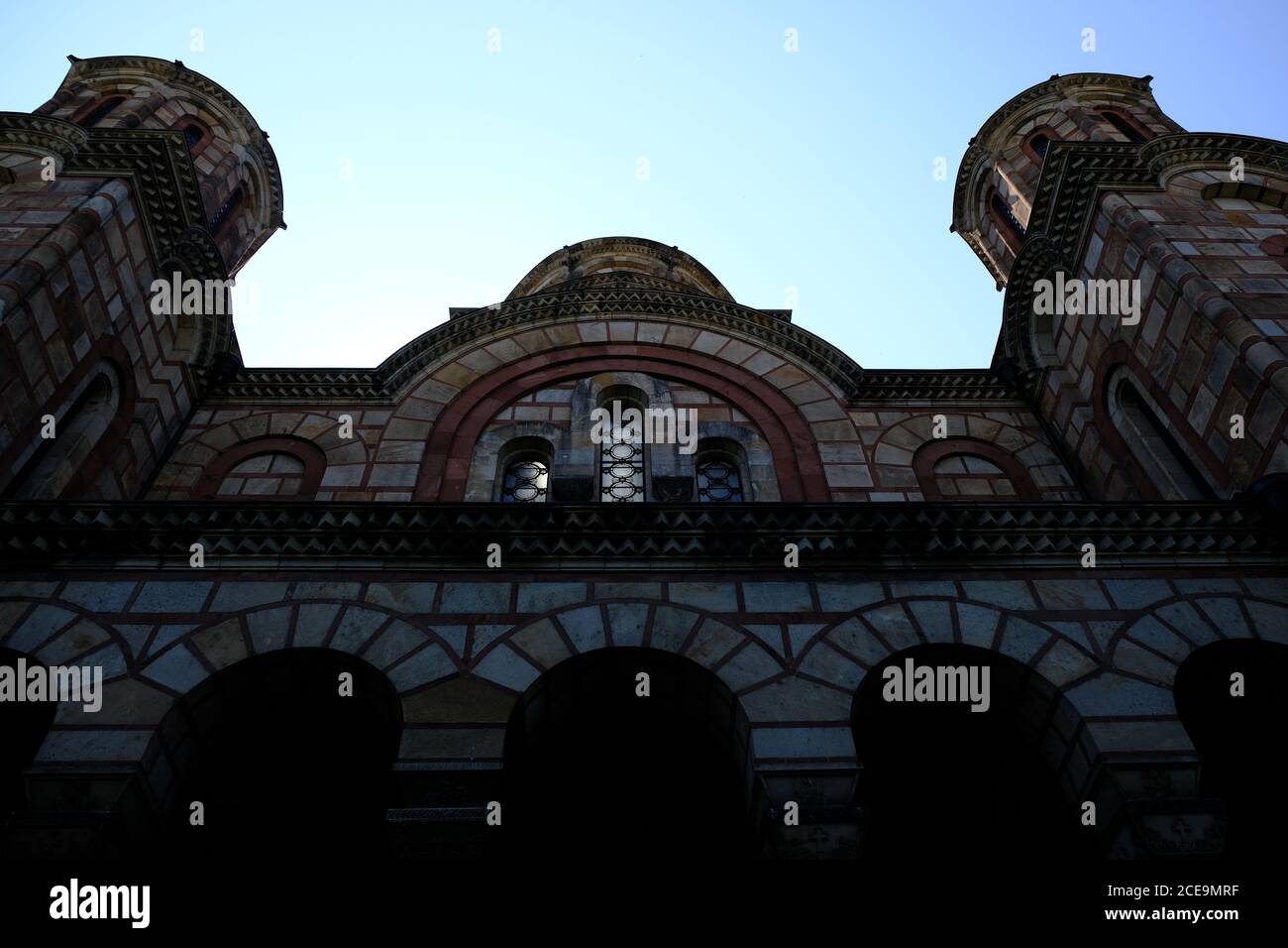 Chiesa di San Marco, chiesa ortodossa serba nel parco della Tasmajdan a