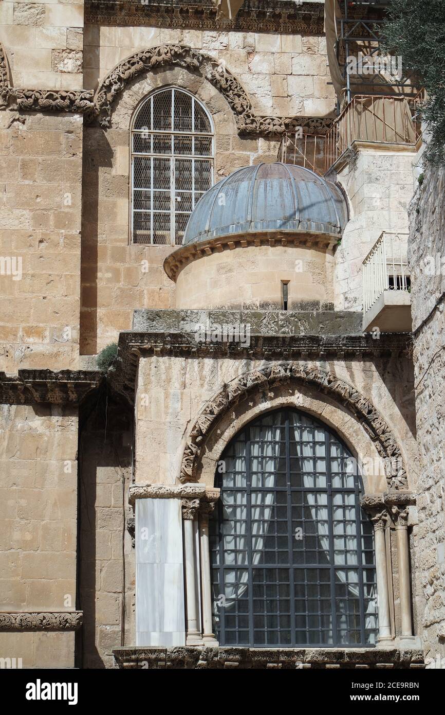 Chiesa del Santo Sepolcro. Gerusalemme, Israele Foto Stock