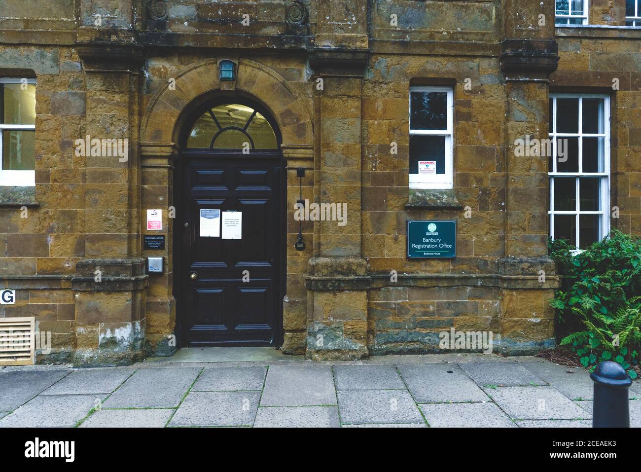 Ufficio del Registro di Banbury, Bodicote, Banbury, Oxfordshire Foto Stock