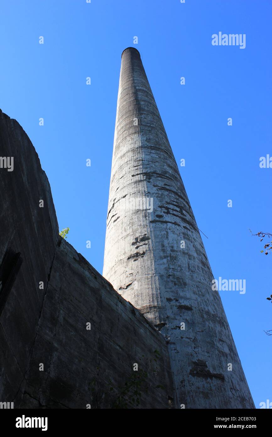 Gay, Michigan abbandonò Smelleding Mill Foto Stock