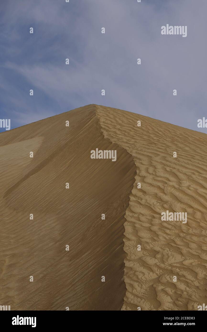 Dune nel deserto Foto Stock