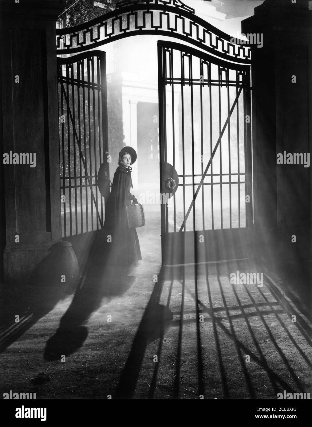 JOAN FONTAINE come JANE EYRE 1943 regista ROBERT STEVENSON libro La sceneggiatura di Charlotte Bronte Aldous Huxley John Houseman e Robert Stevenson Musica Bernard Herrmann 20 ° secolo Fox Foto Stock