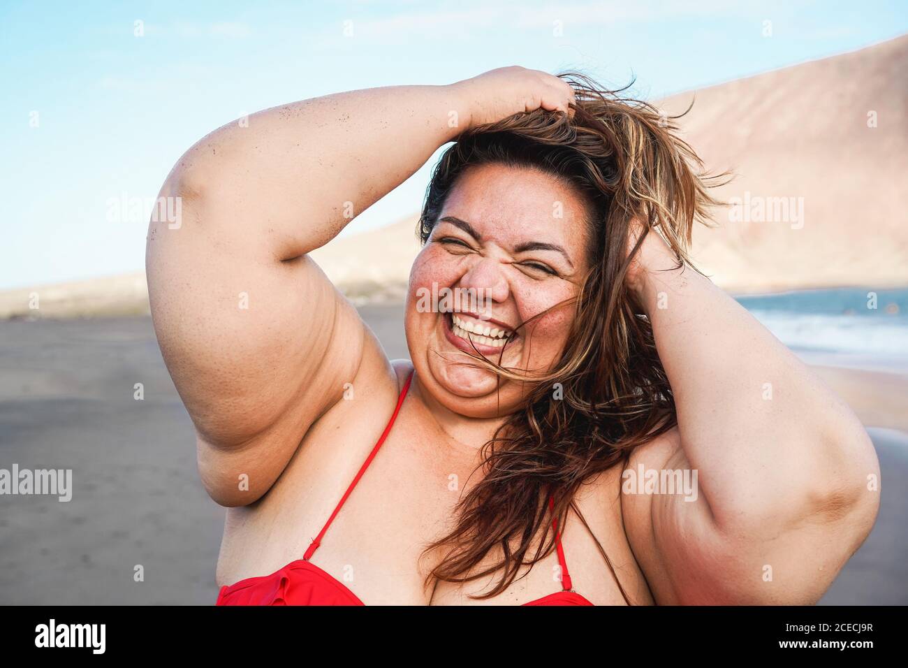 Curvy Bikini Immagini E Fotos Stock Alamy