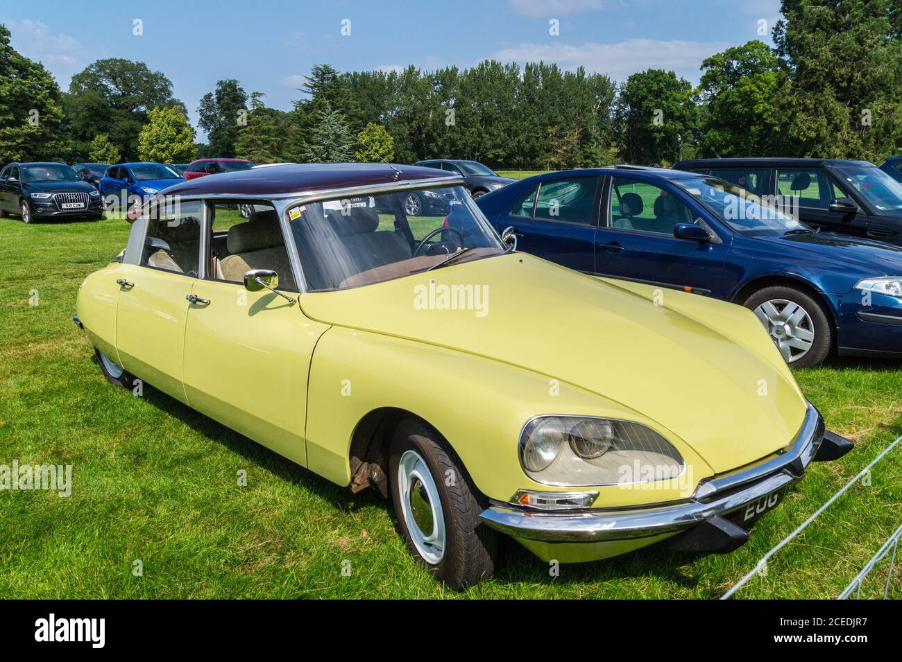 1968 modello Citroen ID, Newby Hall, Yorkshire, Inghilterra Foto Stock