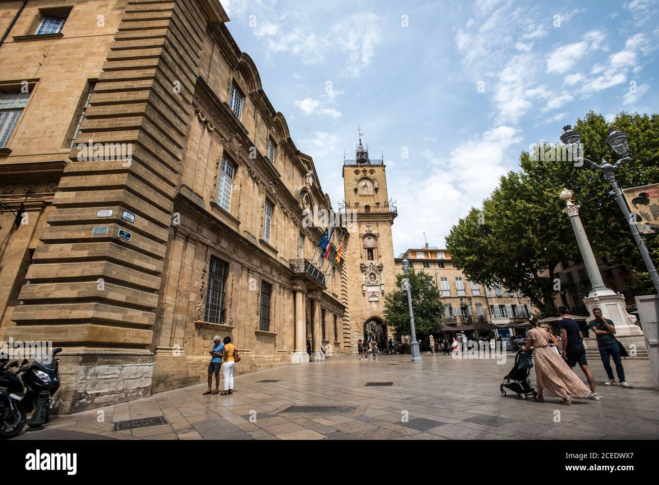 Cattedrale di Saint-Sauveur ad Aix-en-Provence Foto Stock