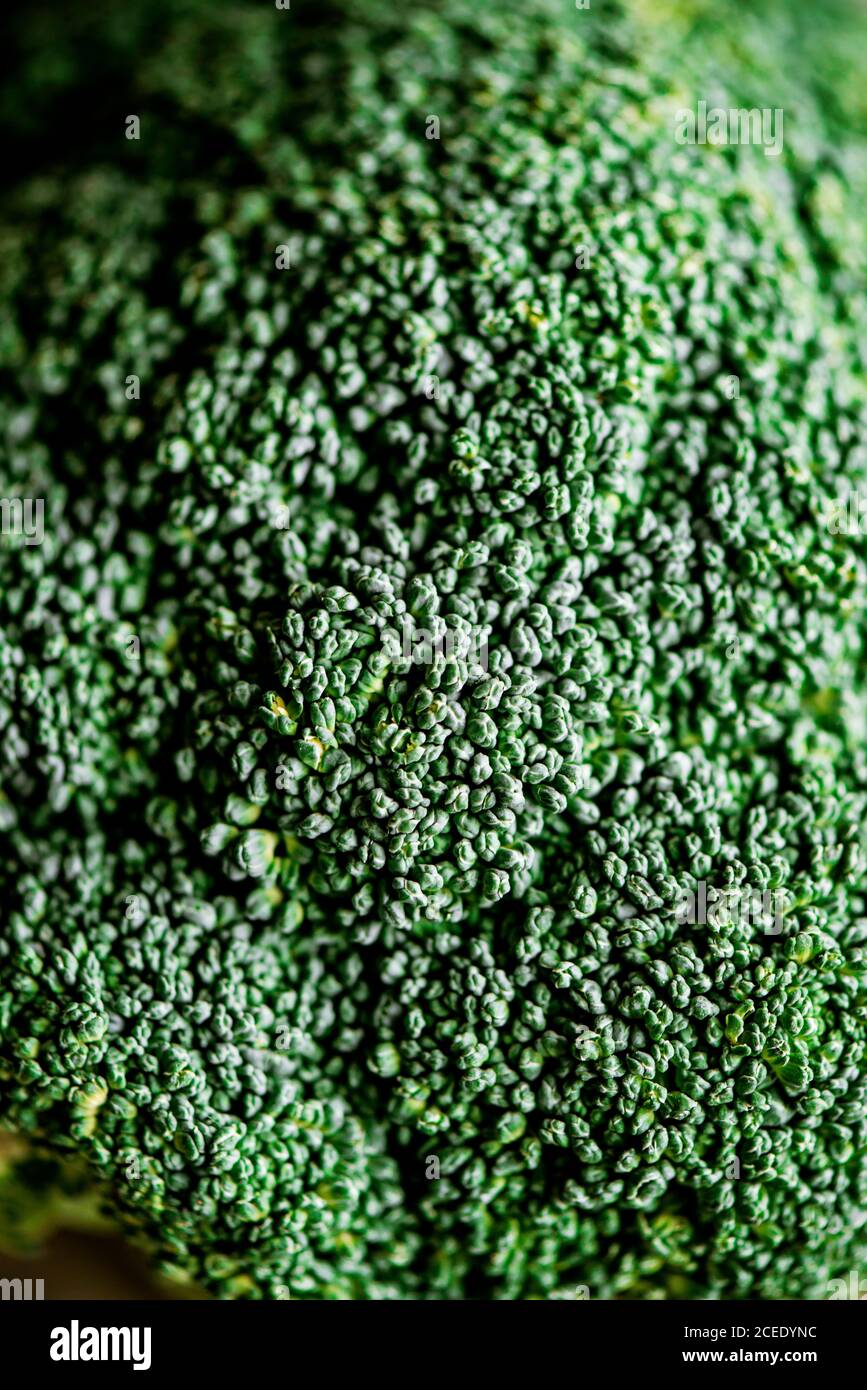 Close-up di broccoli Foto Stock