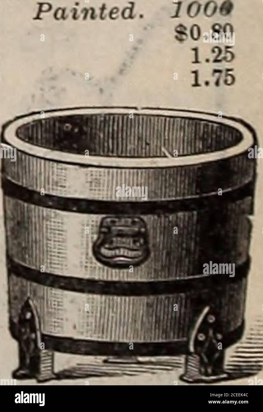 . Capovolgere una nuova foglia e essere convinto che W.W. I semi di Rawson & Co. Sono veri per nome / W.W. Rawson & Co. Etichette pentola.semplice. 100 1000 painted. €0.15 €0.60 .15 1.00.20 1.50Bound with extra Tree. 3l2" 3V2 filo di ferro 3V2 rame PLAXT TLBS. Cerchi in ferro Cypressheavy. Maniglie di discesa verniciate di verde.N. Pollici. Ciascuno. XO- pollici. Ogni.13 xll COSÌ. 75 4.14V2xl3 1.25 5.16 xlo 1.50Finiture in legno naturale. Legati con cerchi in ferro estremamente pesanti. Maniglie di rilascio.N. Pollici. Ciascuno. N. pollici. 1. 12x11 1.00 4. 18x15 2. 14x12 1.25 5. 20x171.50 6. 24 x 20 1.2.3.Rovere. 20x1824x21 3. 16x13BOCQIET 2.252.75 USD ciascuno. 1.852.253.00 USD. Foto Stock