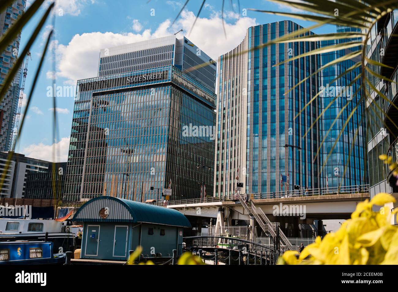 State Street Bank, Canary Wharf, Londra Foto Stock