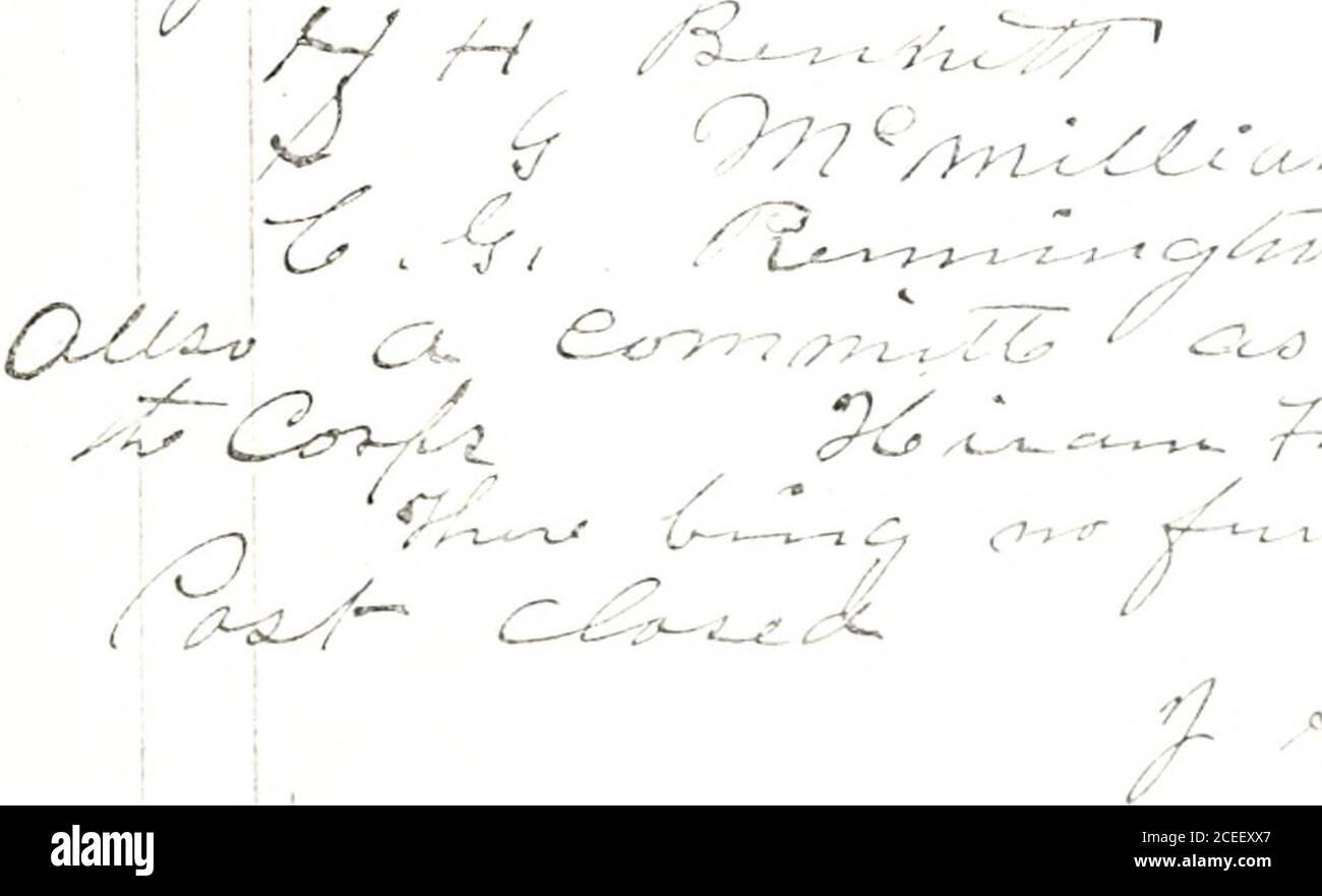 . Journal, Johnson Post n. 368, Department of Indiana, G.a.R., Montpelier, Indiana, 1884-1894. q do T^ - /-••^^ (l-i:&gt;-TCL^o :X. ^■J ^: /A ^ 7&lt;2 /^-L ■^^r-y(-- ; V ! ■ .-- y r / . / f i,-. ,&lt;.iy-c /2^^^ ^^ y,^-y-^.yu7^^ X,. I ■[ /^) • / ^ /^ 1^^ &-^ -:^-^, i. -i^ ^- 7 - ^ :-^ ,&lt;u-■ ^^-o-C t&gt;. /- Jl-ni^ ^ //C&gt;&lt;-^-^^ o-^/ ^ (VV^^i; / . / ,^, •o a&gt;^ d-i)--^^-! ryy-T^ C^^ ^7 ^ .«;*^£&lt;a;ftx /f V-*^^^^^ Cj ,^. ,x^ ci -:2--7-7 X^ i 4 - //. /. ^7-77 ^l /V /^X- - ■ ^ ^^ -v7^&gt;&gt;/^:^z.v..^. r^ •• y) ^^ ^v^d^i^c^t^C ^^ f ■■ t s ,! •i!i. / U f&gt;/7-^.-) ^fu / f .&g Foto Stock