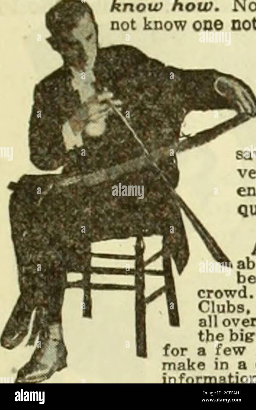 . The American Legion Weekly [Volume 4, No. 14 (7 aprile 1922)]. M PL AY UNA SEGA è possibile produrre la musica più meravigliosa, morbida, dolce da arpici anyomcon sega con un arco di violino o martello morbido, se yosapere come. Non è richiesta alcuna abilità musicale: È necessario conoscere una nota da un'altra. FACILE DA IMPARARE IN 3 WEEKSI ASSOLUTAMENTE CUSTODE-TEE per insegnarvi a suonare la musica populark entro 3 settimane. Ti regalerò tutti i segreti e i trucchi che ho avuto nel mio successo di 10 anni come musicista Asaw - segreti mai prima ri-velati e sconosciuti ad altri musicalentertainers. Molto poco pratica ri-quired - il relativo tutto nel sapere come.MAK Foto Stock