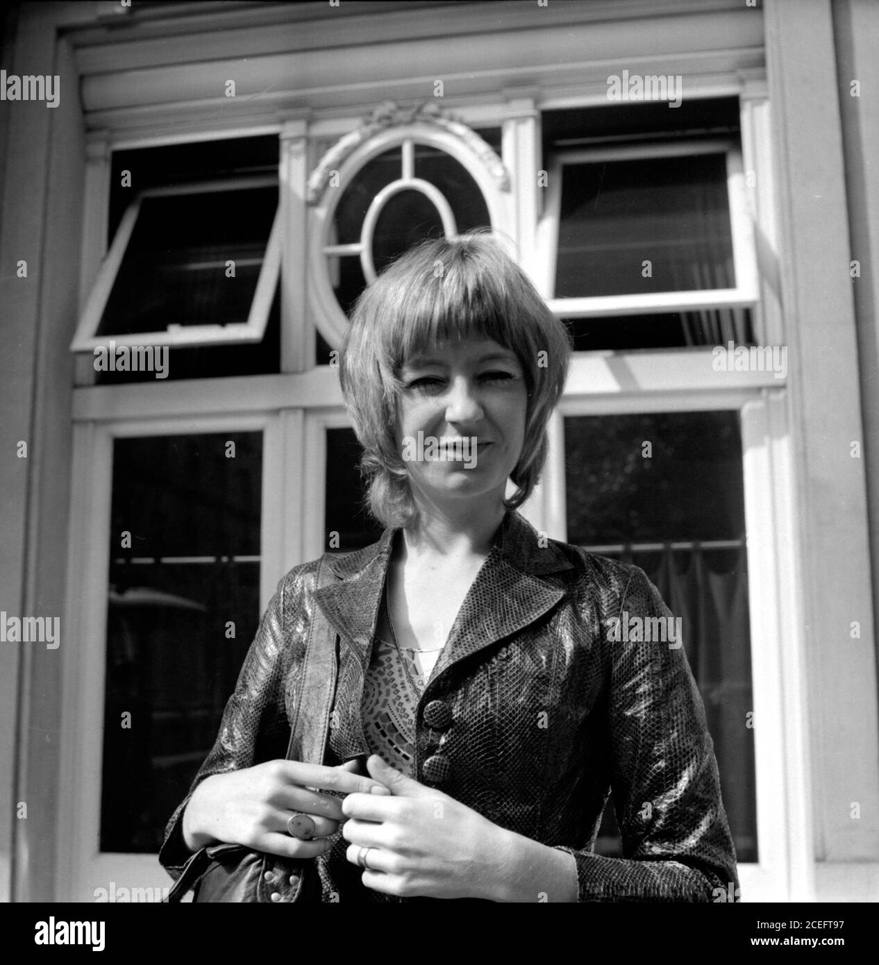 Cantante, cantautrice e tastierista Christine Perfect che in seguito divenne Christine Mcvie quando sposò John Mcvie e si unì a Fleetwood Mac visto qui negli anni '60. Foto Stock