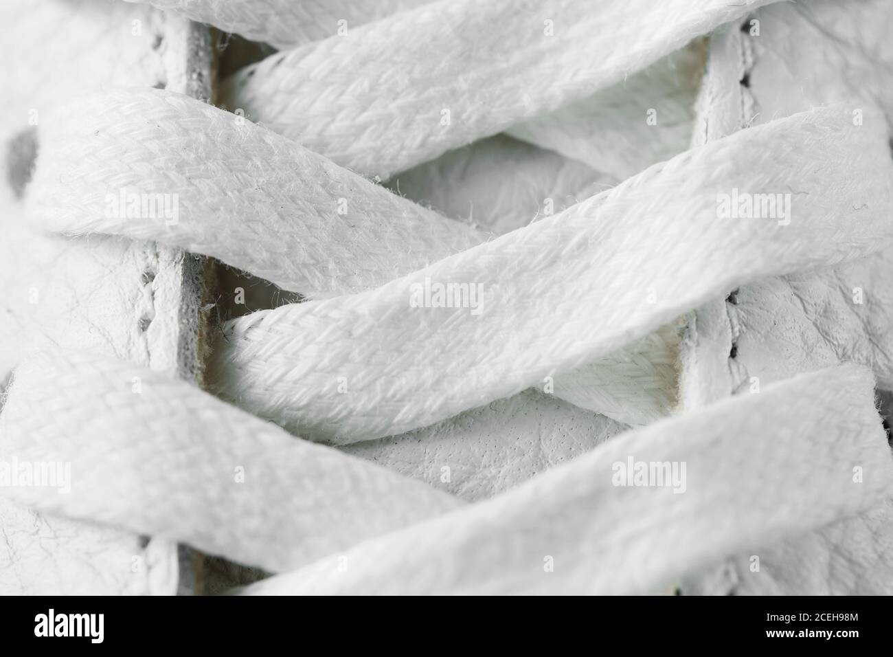 Texture di sfondo closeup bianco allacciatura per il design Foto Stock