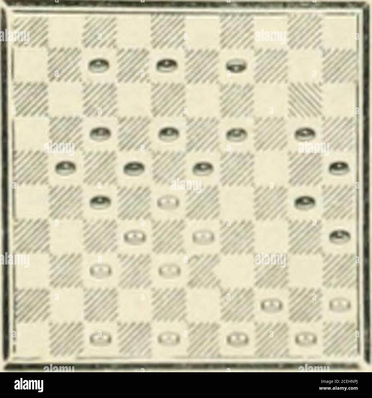 . Le Monde moderne. Les blancs jouent et font mat it 3 coups.K» 314. Alto : Noirs. – Bas : Blancs.. Les blanc» jouont et gagnent.Adresser les comiiiiaifions p<nir U N 315. MathémaUques. Une laitière de la campagne remet100 litri de lait pur IV une crémière deParis. Celle-ci enlève 10 litri de laitquelle rimplace par 10 litri de;ui. Unetroisième personne reçoit ces 100 litersainsi mélangés. Un figlio tour, elle prolève10 litri quelle remplace également par10 litri deau. Quelle quantité de lait purreste-t-il après ces diverses sostituzioni ? N* 316. – Mots en carrés. – Dabord une coul Foto Stock