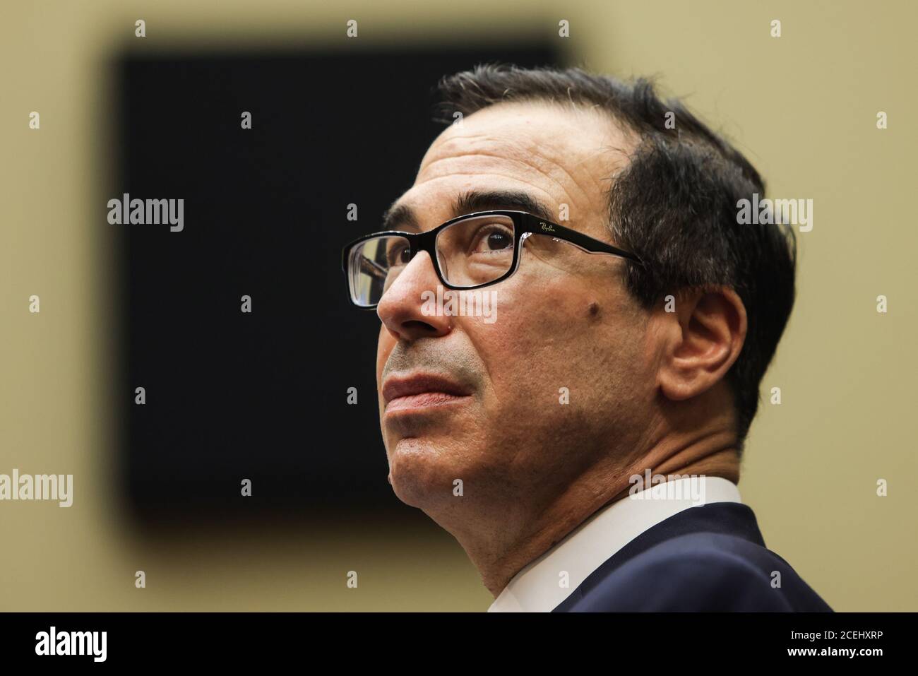 Washington, Stati Uniti. 01 settembre 2020. Il Segretario DEL Tesoro AMERICANO Steven Mnuchin testimonia dinanzi alla sottocommissione di selezione della Camera sulla crisi di Coronavirus su Capitol Hill a Washington, DC il 1 settembre 2020. Foto in piscina di Graeme Jennings/UPI Credit: UPI/Alamy Live News Foto Stock