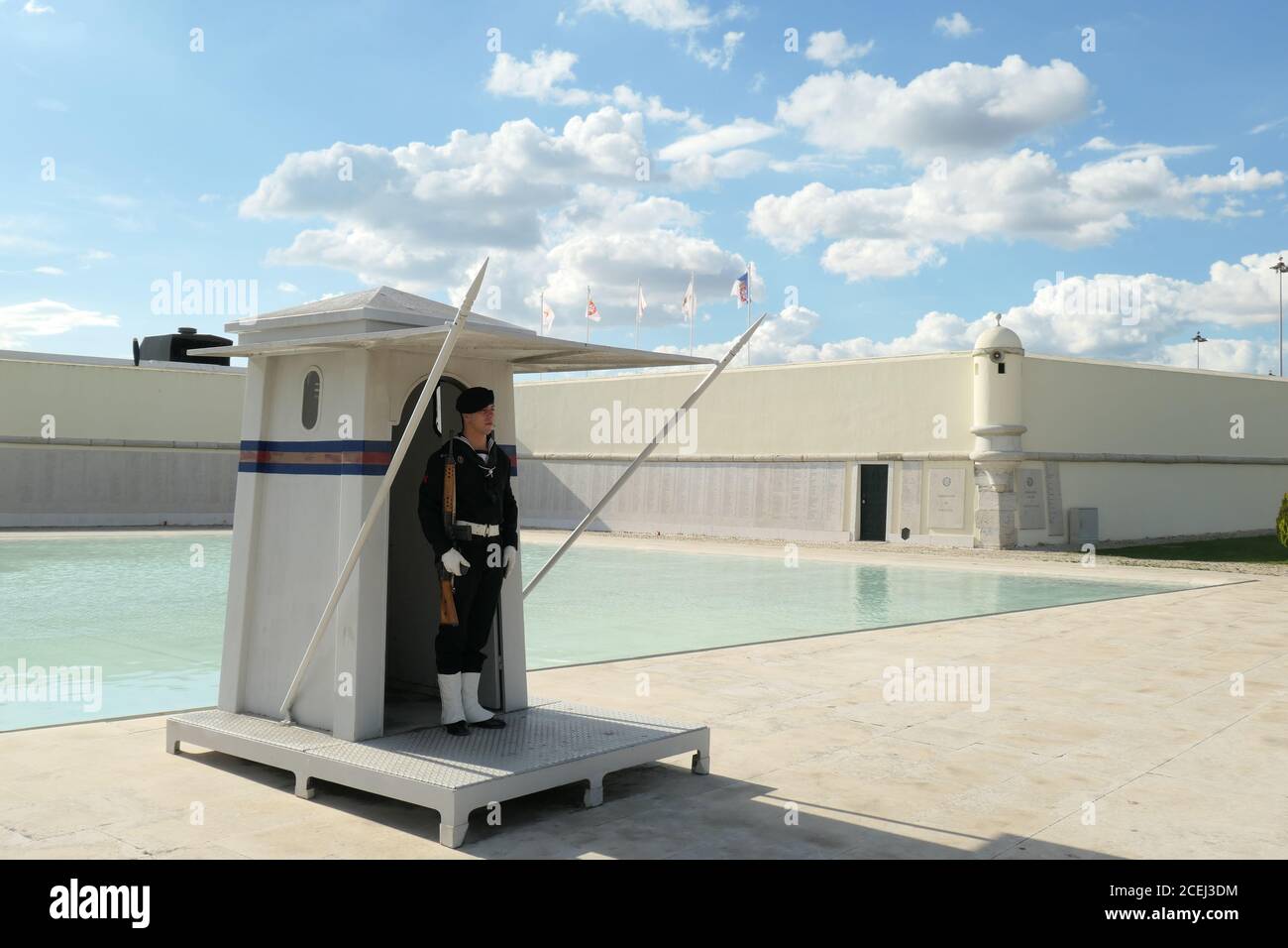 Denkmal für die Veteranen von Übersee, Lissabon, Portogallo Foto Stock