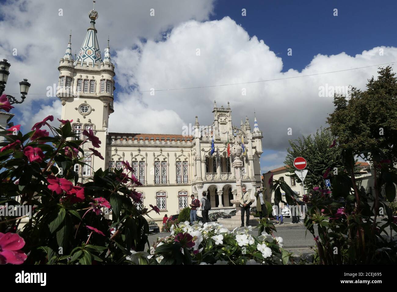 Sintra, Rathaus, Portogallo Foto Stock