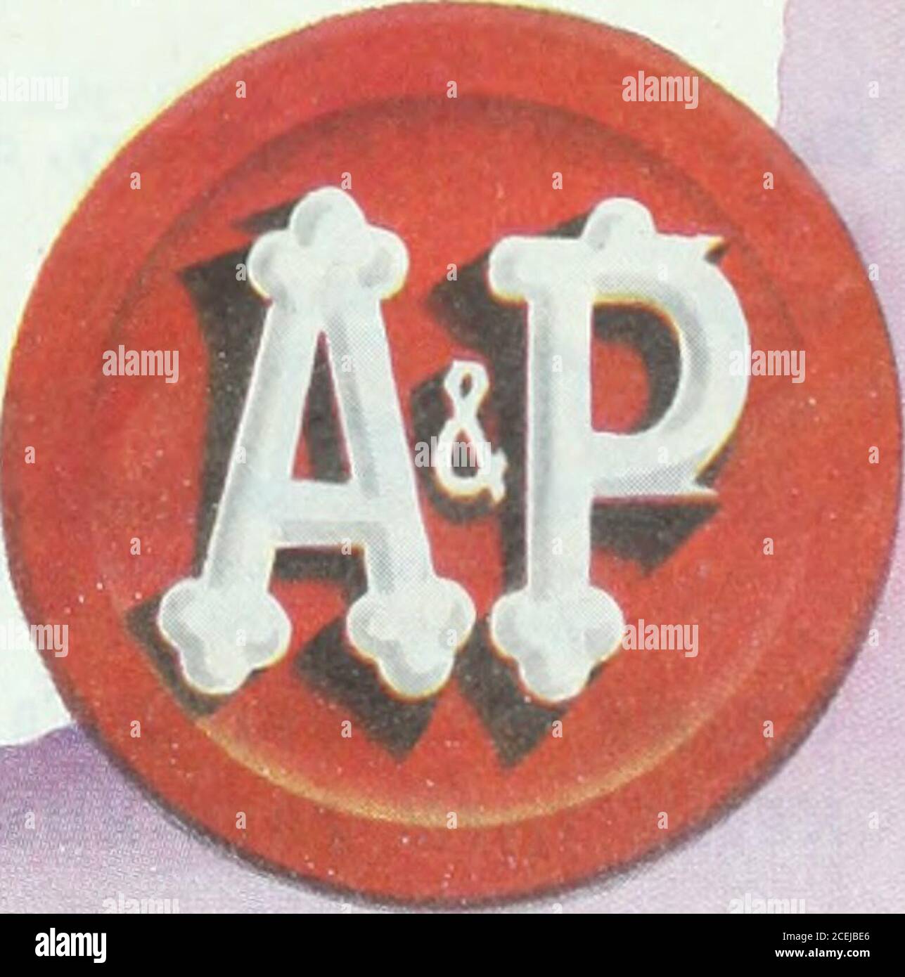 . Il giornale domestico delle Signore. CONTENITORI A CROCE CALDI PRESSO I NEGOZI DI ALIMENTARI AIL A&P. . Tranne sulla costa del Pacifico. 240 LADIES HOME JOURNAL March, 194* Heres ciò che dicono i saggi: ® Foto Stock