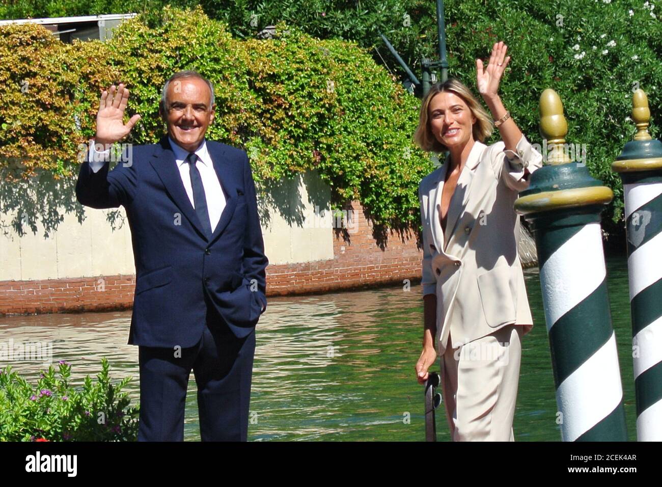 1 settembre 2020, Napoli, CAMPANIA, ITALIA: 01/09/2020 Venezia, l'attrice romana Anna Foglietta madrina del festival cinematografico di Venezia (Credit Image: © Fabio Sasso/ZUMA Wire) Foto Stock