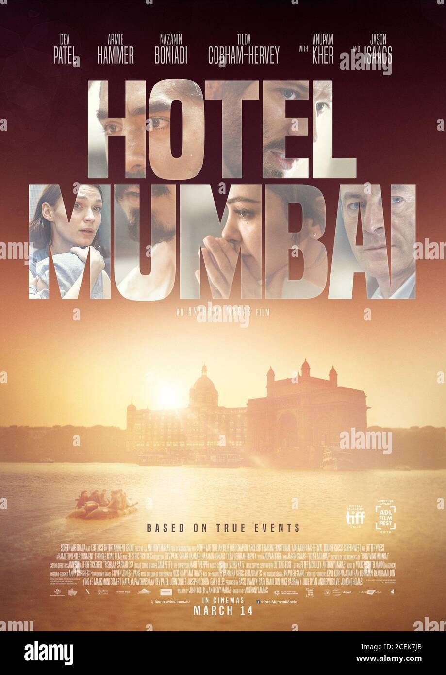 POSTER DEL FILM, HOTEL MUMBAI, 2018 Foto Stock