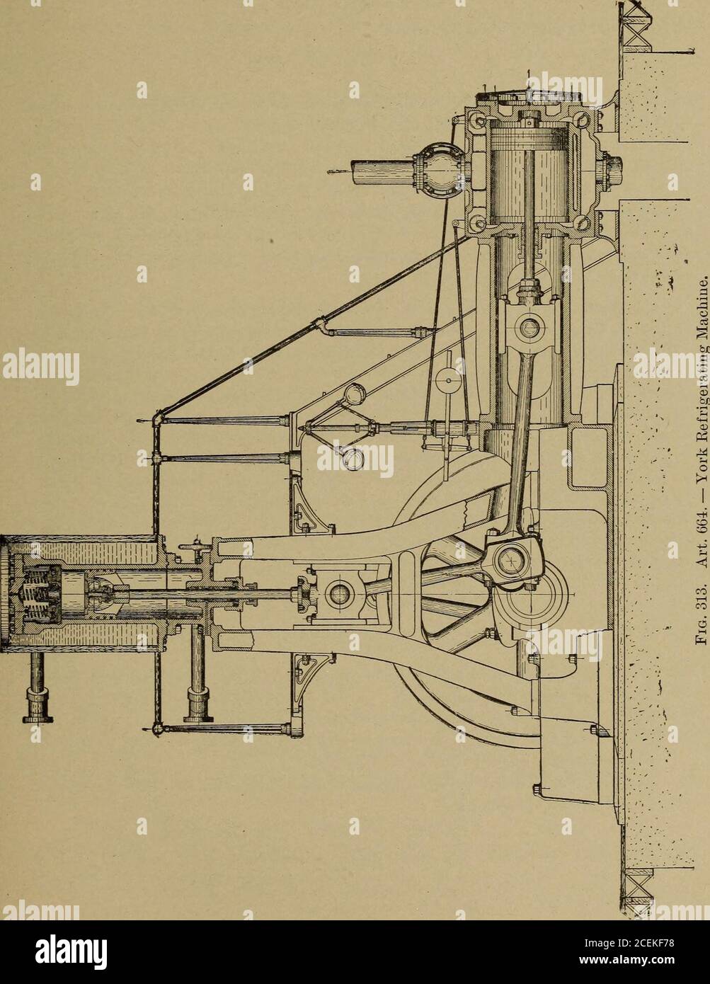 . Termodinamica applicata per gli ingegneri. Efficienza. La ragione di questi valori elevati, il superamento, è stata enunciata all'articolo 621. L'efficienza del motore a vapore in assenza di questi test ha superato il 15%; non ha superato in media molto il 5%; un'efficienza media di 0.237 da carbone a camera corrisponde ad un rendimento di circa 0.237-7-0.05=4.74 (trascurando l'attrito del meccanismo). L'efficienza da motore a ambiente è pari al coefficiente di rendimento effettivo multij), calcolato dall'efficienza meccanica del motore e del compressore. 663. Macchine per l'assorbimento di ammoniaca. Assumendo un evapor Foto Stock