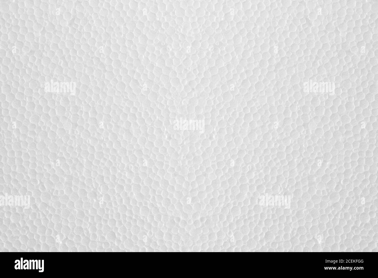 Texture di sfondo in polistirolo bianco con Copy Space. Foto Stock