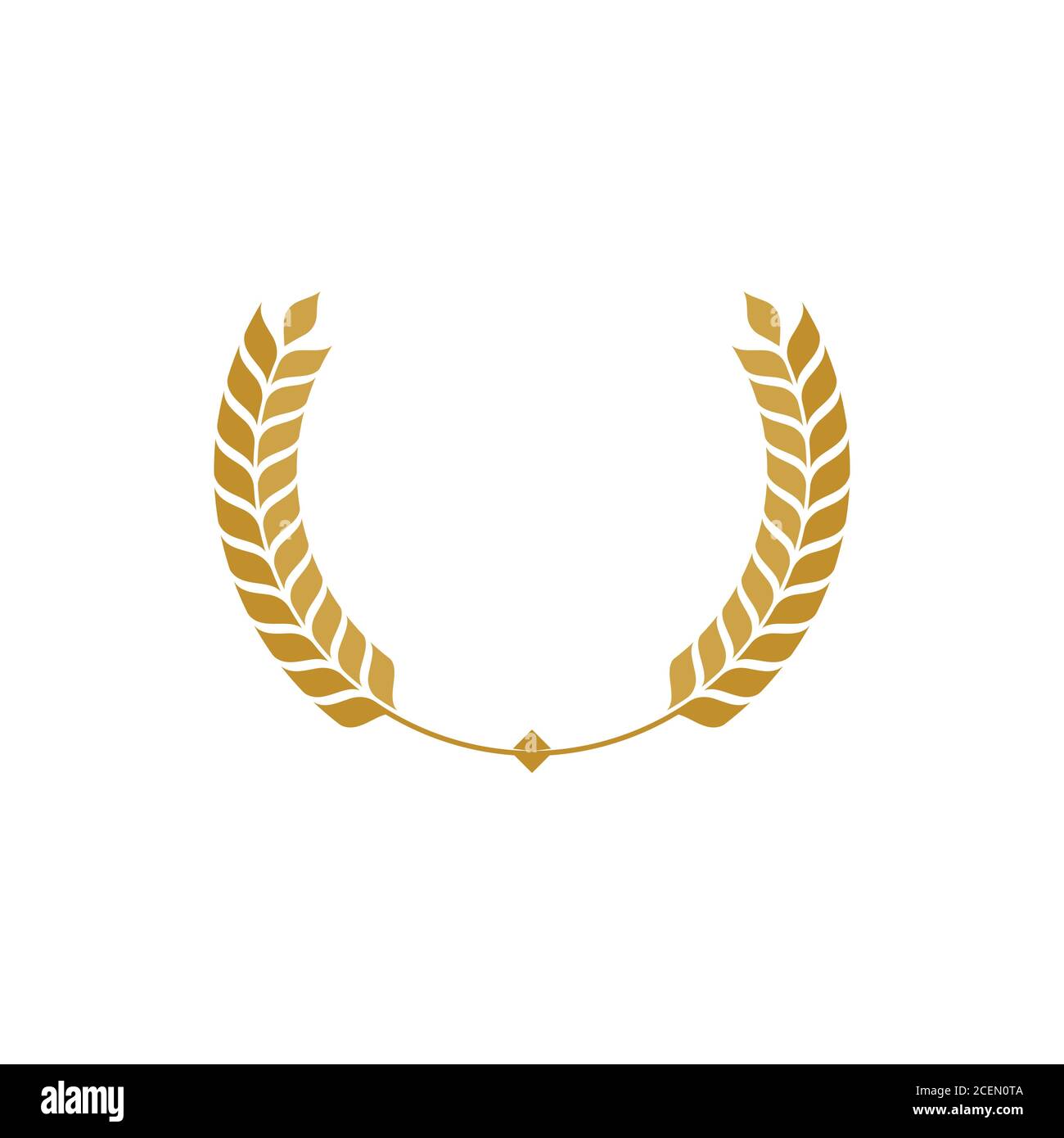 Agricoltura vettore di grano icona disegno Illustrazione Vettoriale