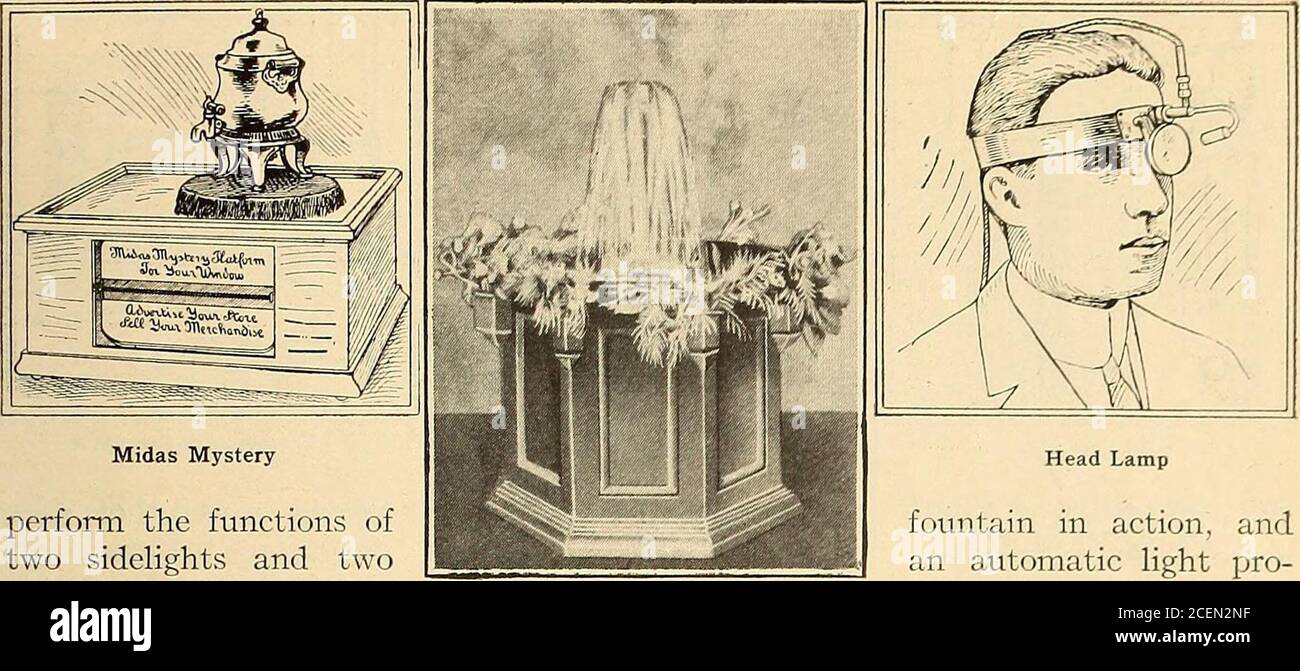 . Popolare rivista di elettricità in inglese semplice. -ance. Come si vede, l'estensione è progettata in base al principio delle tenaglie pigre. La luce può essere portata vicino alla scrivania del tavolo o sollevata completamente fuori dalla strada e non è necessaria alcuna particolare attenzione per bloccarla in posizione. GLARELESS AUTOMOBILELAMP Bleriot, il famoso aviatore francese e designer di automobili, ha recentemente affermato: È più importante vedere il fossato a 60 metri di distanza che l'ostacolo a un miglio di distanza. La luce Roffy qui mostrata è costretta ad illuminare la strada vicino ilar senza abbagliare accecante. La luce di una lampadina al tungsteno passa attraverso Foto Stock