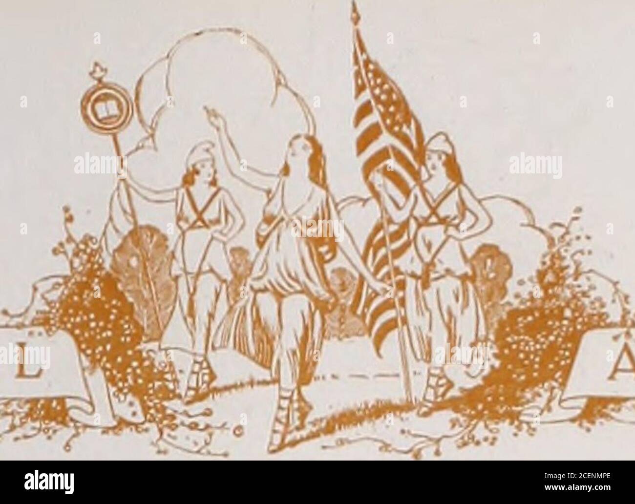 . Arbutus. On, Allison, Wortman, Davis, Baily. Quarta fila: Davisson, J. M. Swain, J. O. Swain, Johnson, Miller, Whitted, Howard, Griffith. SPANISH CLUB T-HE Spanish Club funge da organizzazione sociale ufficiale degli studenti avanzati e dei membri della facoltà del dipartimento spagnolo. L'organizzazione è culturaland sociale in natura, e ha come scopo la creazione di maggiore interesse per i problemi Sud Ameri-CAN. I programmi organizzati dagli studenti e dai membri della facoltà sono stati dedicati alla coltivazione di una maggiore conoscenza in Spagna e nei paesi sudamericani. Generale d Foto Stock