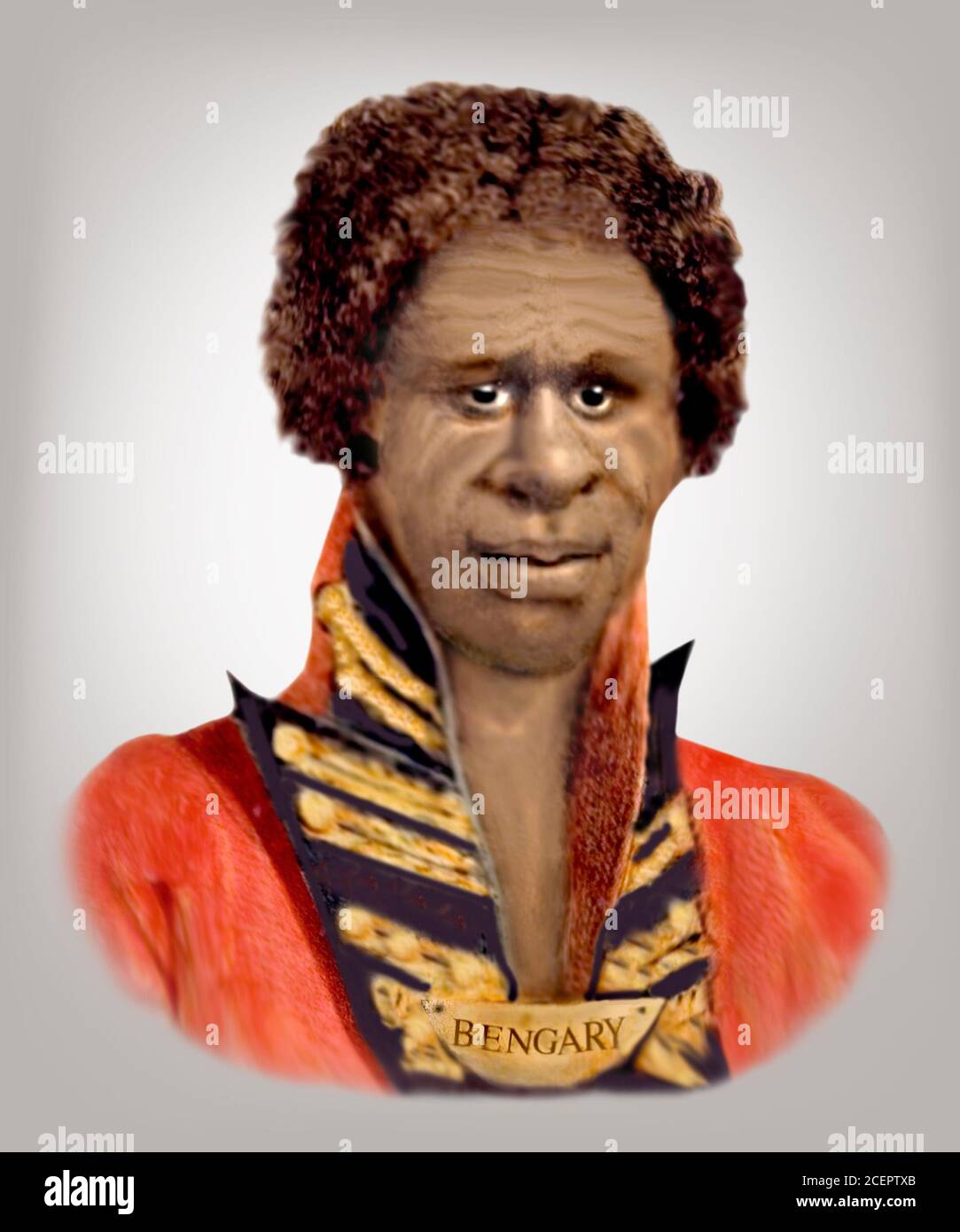 Bungaree 1775-1830 Aboriginal Australian Community leader Foto Stock