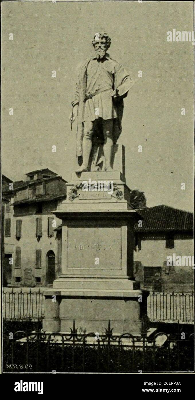 . Antonio Allegri da Correggio, la sua vita, i suoi amici e il suo tempo, sono lieti che i nostri pittori concittadini non hanno preso parte a questo atto di decadenza e profanazione. Sarebbe un peccato che anche il minimo stainwould bea sully la storia della loro devozione. Guardarono con orgoglio lo sviluppo del suo genio, diedero le prime commissioni, assicurarono la pace dei suoi ultimi anni, e si opposero al ladro che sostituì le sue opere originali con ordini di theducal in una data successiva. Teyonored il profeta che era vendemio, e questo ci incita a disallenientemente con la loro tardiness in pro-vidi Foto Stock