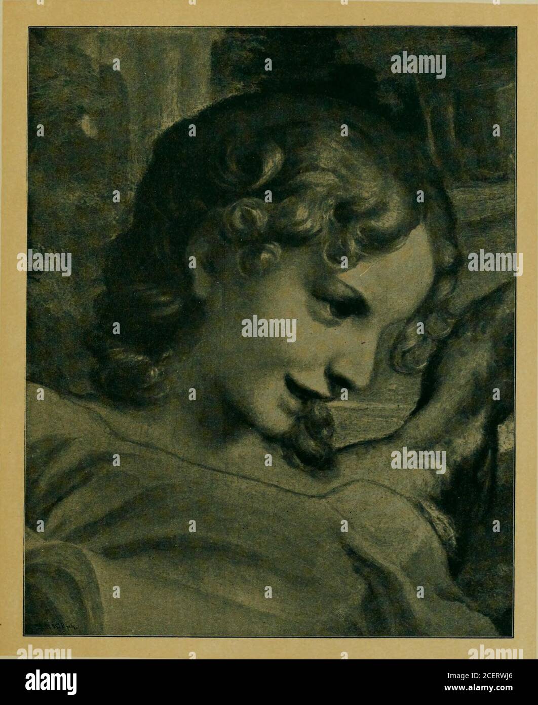 . Antonio Allegri da Correggio, la sua vita, i suoi amici, il suo tempo. Raculous, ed è scarsamente possibile dipingere meglio. l Francesco Algarottimakes la seguente ammissione : Possa Raphaels genio divino perdonme, se, guardando a questo quadro, rompa la fede con lui, e tentò di dire in segreto a Correggio: Tu solo canst pleaseme ! L'entusiasmo delle generazioni passate, di cui abbiamo dato alcuni esempi, è condiviso da molti critici moderni. Burckhardt, per caso, parla di questa immagine come una meraviglia di colore e di esecuzione, una perfetta espressione di serena e innocente felicità. Lui Foto Stock