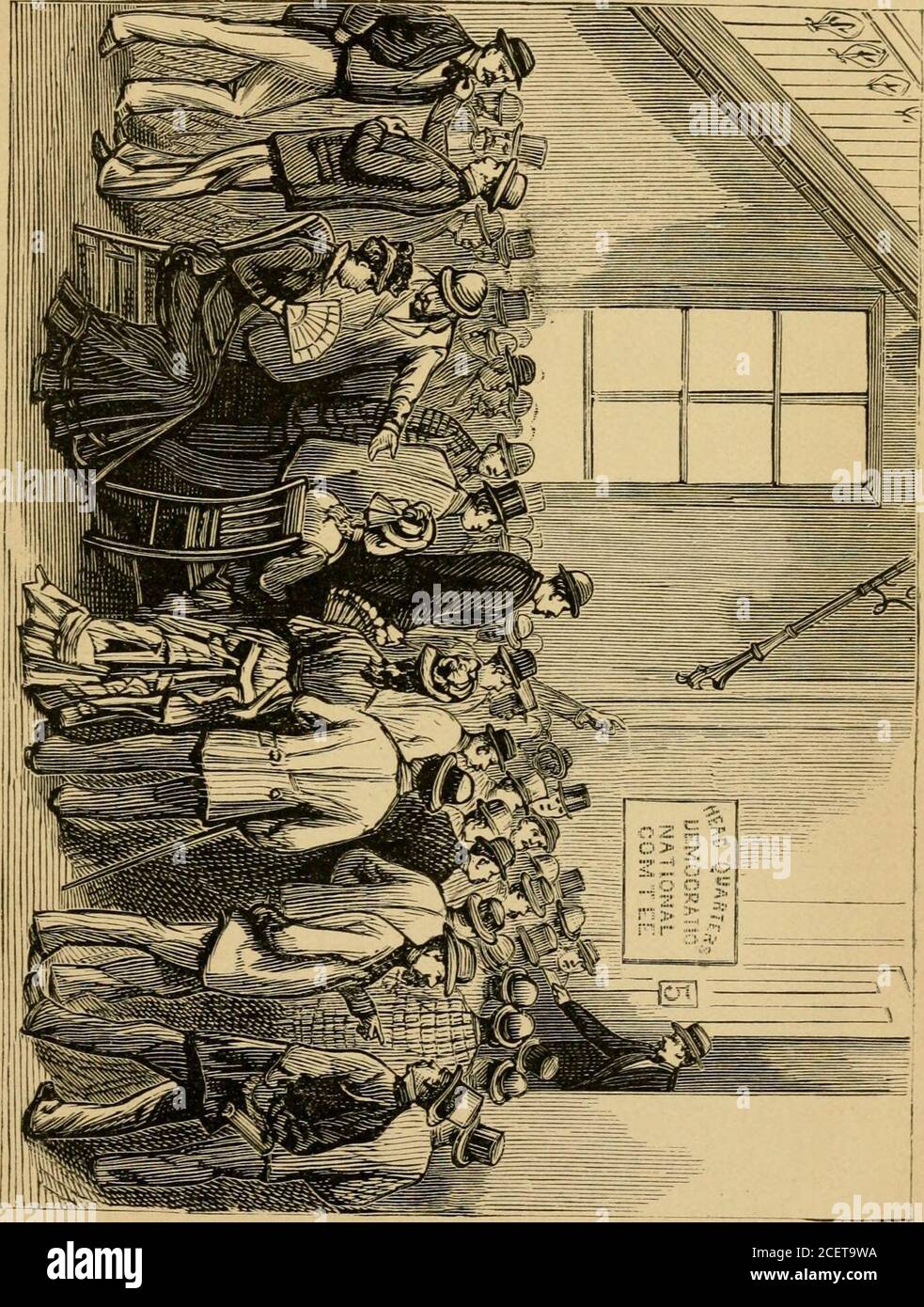 . Vita e carriera militare di Winfield Scott Hancock; la sua prima vita, l'istruzione e la notevole carriera militare. Spinto a sostenere sotto il dolore del povero e ostracismo. Naturalmente si rivolse per sollievo al vecchio partito, il partito che aveva conosciuto e lovedbefore la guerra. Il generale Hancock era il suo amico, aveva combattuto per il suo paese, era accettabile per theSouth, era un figlio nativo della Pennsylvania e wastl'uomo di tutti gli altri per iniziare il lavoro di ricostruzione-riconciliazione. Il sig. Dougherty, ispirato da questo scopo principale della sua vita, è andato a Cincinnati in 1880, mentre hadgone a Cincinnati in 1856, per aiutare un candidatewho Foto Stock