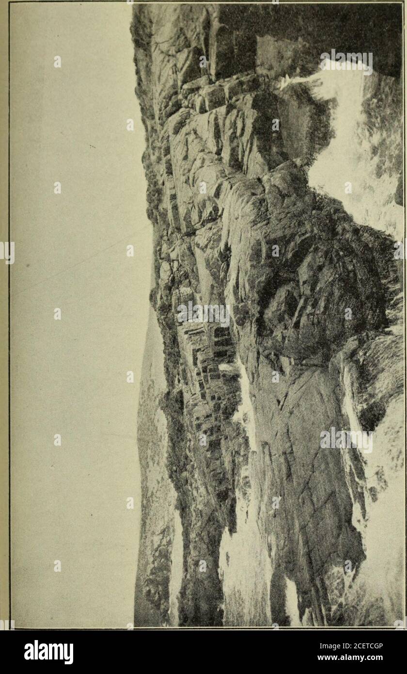 . Transazioni e procedimenti e rapporto della Società filosofica di Adelaide, Australia del Sud. Il Monte Lofty varia come un hugeanticoliorium con un pronunciato overthrust occidentale e il verificarsi di una zona orientale di intrusione ignea è sug-gestive che queste intrusioni ignee sono legate al ripiegamento. Fin dai tempi dell'Ordoviciano, nessun movimento orogenico ha sturbato quest'area fino ai giorni nostri. L'evidenza di inclusioni di roccia di campagna nel granito indica che parziale (27) questa visione della struttura del Monte Lofty Rangesè stata negata da alcuni osservatori, in particolare W. G. WO Foto Stock
