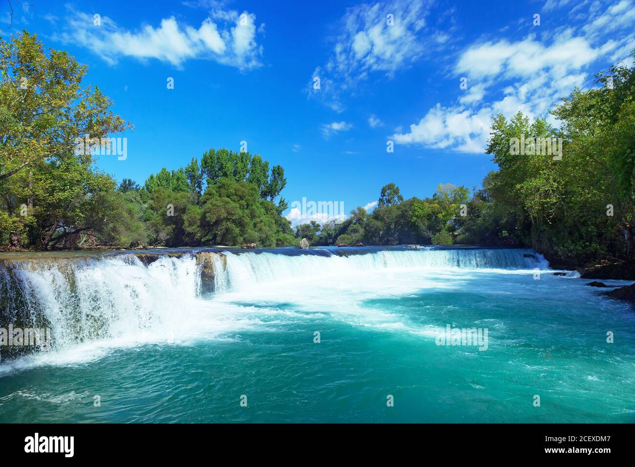 Cascata del fiume Manavgat, Turchia Foto Stock