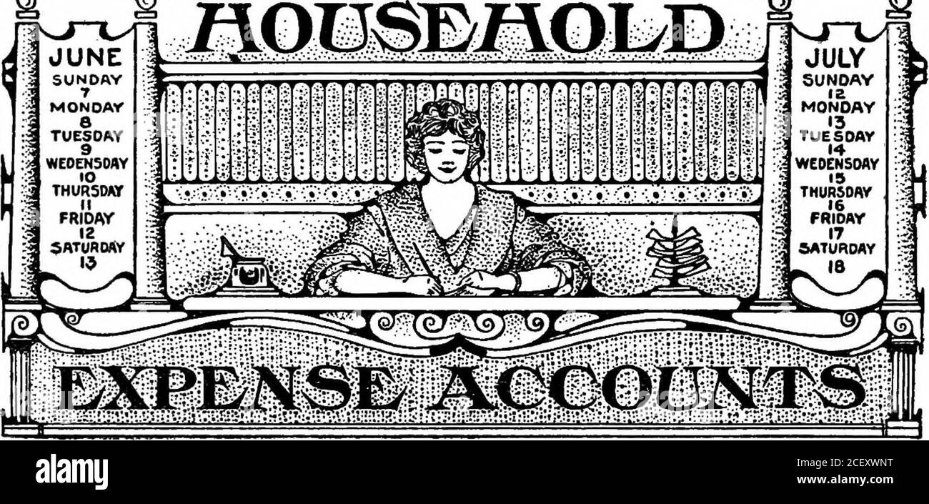 . Il libro di cuoco di scienza domestica standard. Ng acqua - un'oncia a mezzo pinta. Mescolare fino a quando completamente sciolto, quindi passare attraverso la mussola in una bottiglia e in sughero. Manterrà per Weeks.Thin amido, o alcuni grumi di zucchero in acqua può anche essere used.The merletto avrà bisogno di una buona dose di cura dopo essere stato tolto dal mezzo di thestifening. Dovrebbe essere inchiodato fuori, lato destro giù, su a bordo coperto con flanella bianco pulito. Estrarre i perni quando si asciugano, e senza spostare il laccio, premerlo con un ferro freddo. Il processo di assottigliamento è molto importante. L'articolo deve essere lassamente nel suo shap originale Foto Stock