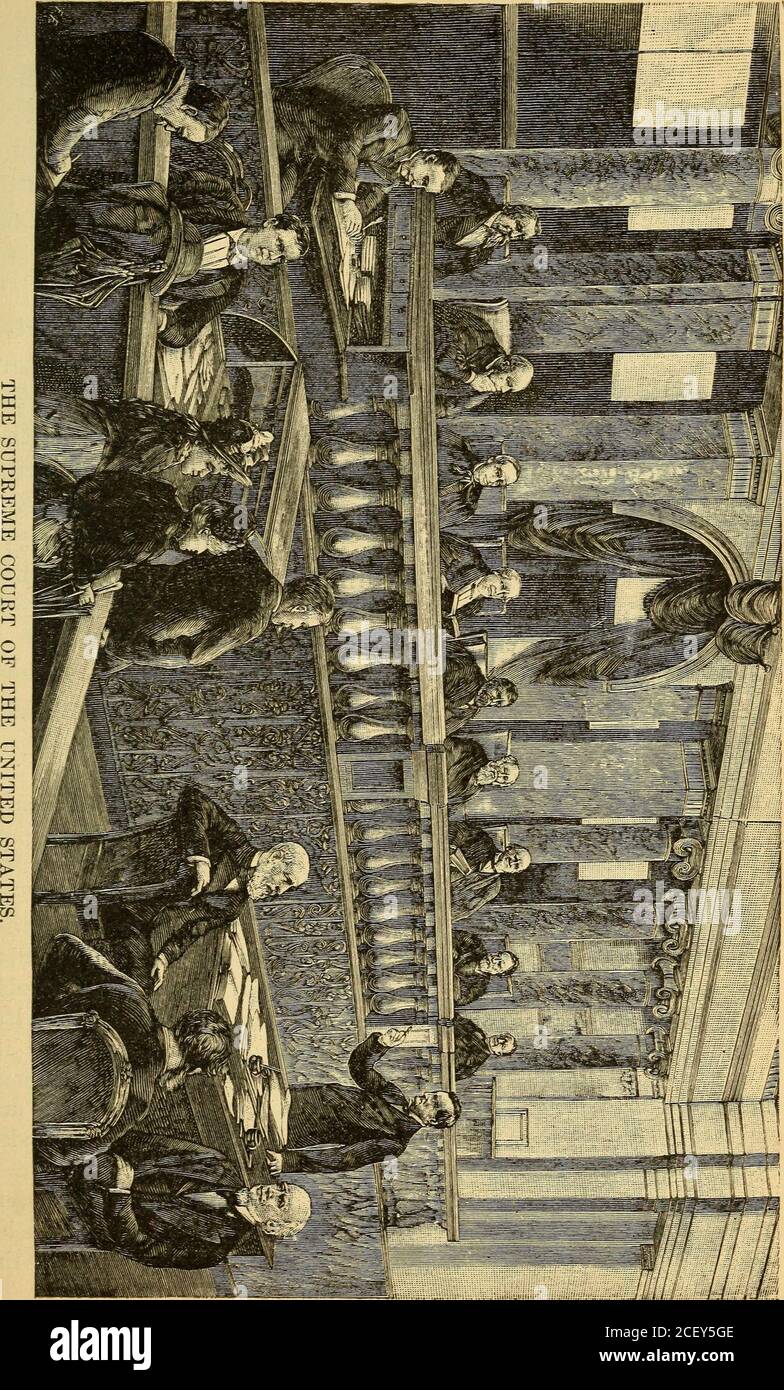 . Un corso in governo civile. Feriortribunali degli Stati Uniti. Può modificare le proprie de-cisions, ma il suo giudizio è definitivo. 219. Inferior Courts of the United States.-la Costituzione conferisce al Congresso il potere di istituire tribunali degli Stati Uniti inferiori alla Corte Suprema. Sotto questa author-ity ha stabilito sessantatre corti di distretto, corti di nineCircuit, nove corti di Appellate, la corte del Dis-trit di Columbia, corti territoriali, la corte di Claimsand i tribunali consolari.* * i sessantatre distretti sono: Alabama, New York, Texas, tre ciascuno; Arkansas, Florida, Georgia, Illinois, Michigan, Foto Stock