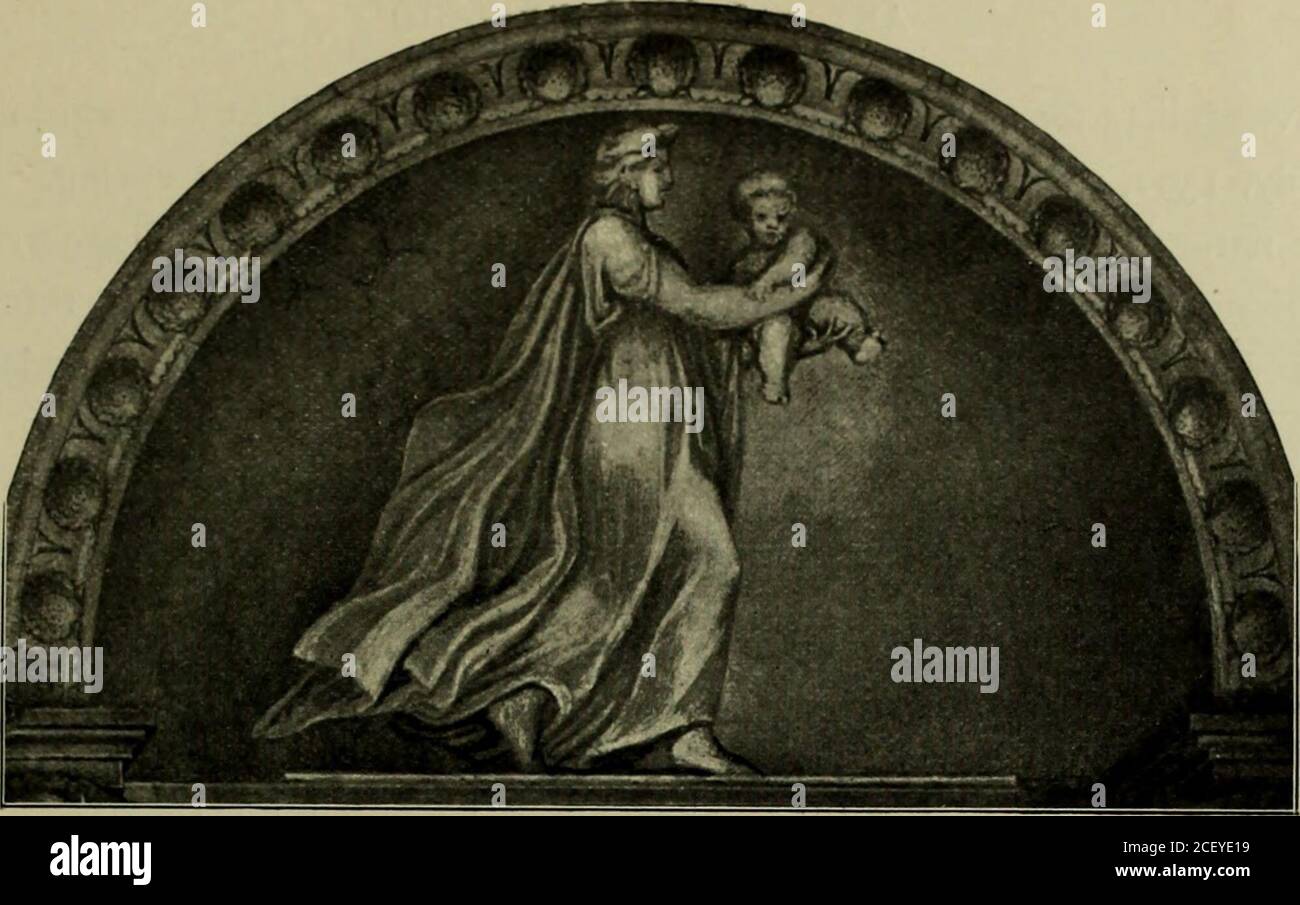 . Antonio Allegri da Correggio, la sua vita, i suoi amici, il suo tempo. L'altro!1 il sentimento che ha fatto appello alla più mercicioustaste di questi antichi degni è atto a colpire il critico di oggi assomephy artificiale. La Maddalena riccamente vestita, che affonda a terra con mani aggrappate, la testa gettata indietro, i capelli londenti sulle spalle, è certamente una figura molto attraente, ma lo studente cerca qualcosa di più di questo, e scruta gli emotivamente del concepimento, percepisce subito che il dolore qui espresso è un dolore superficiale, poco più di esso Foto Stock