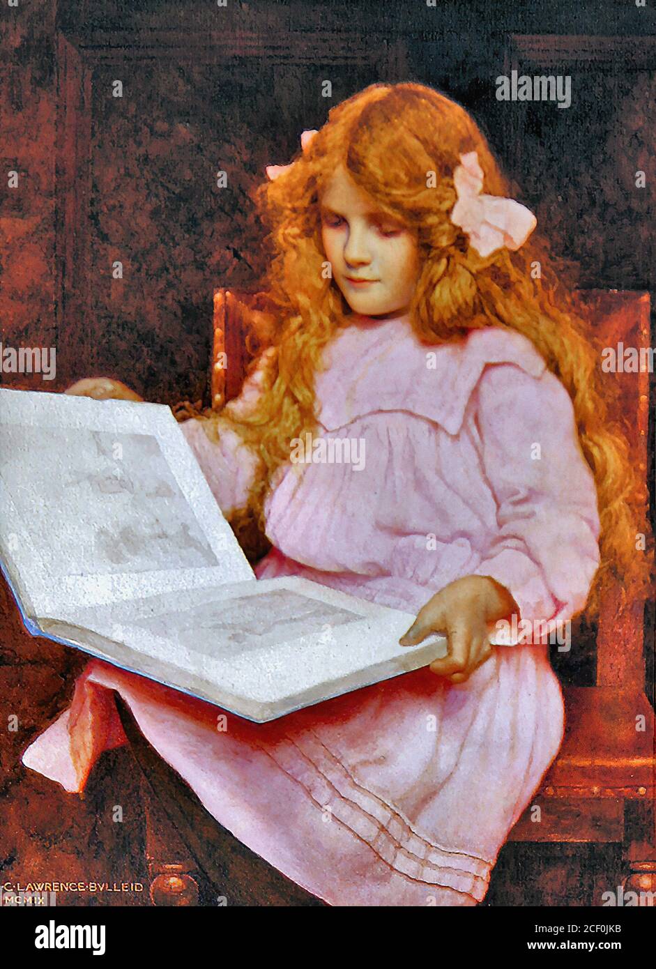 Bulleid George Lawrence - Libro di immagini - Scuola Britannica - 19 ° secolo Foto Stock