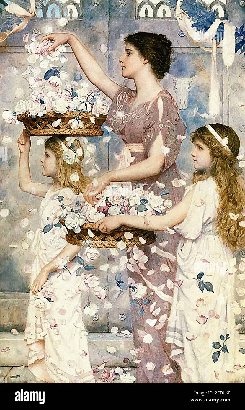 Bulleid George Lawrence - l'imperatrice viene - British School - 19 ° secolo Foto Stock