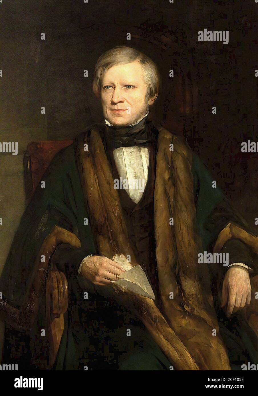 Dicksee Thomas Francis - William Beamont di Warrington - britannico Scuola - 19 ° secolo Foto Stock