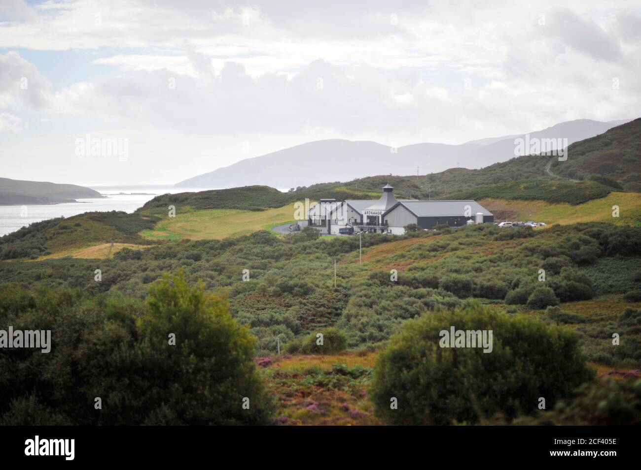 New Ardnahoe Whisky Distillery Islay Scotland UK Foto Stock