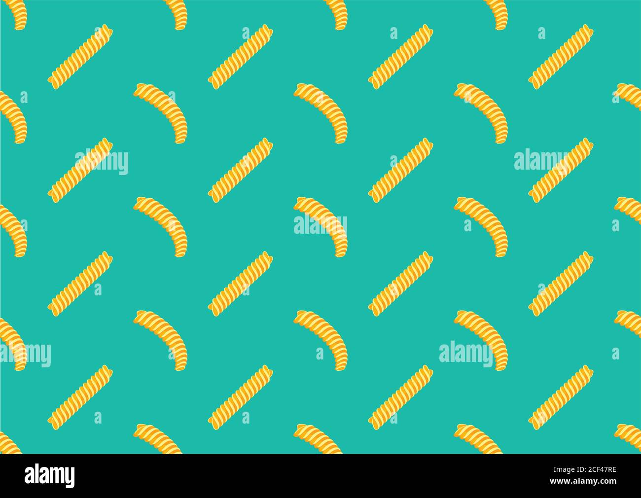 Pasta senza cuciture. Spaghetti italiani. Illustrazione vettoriale Illustrazione Vettoriale